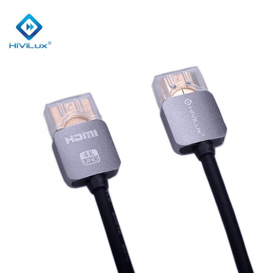 HiViLux Ultra Slim flexible Highspeed HDMI OFC-Kabel Metal V2,0b