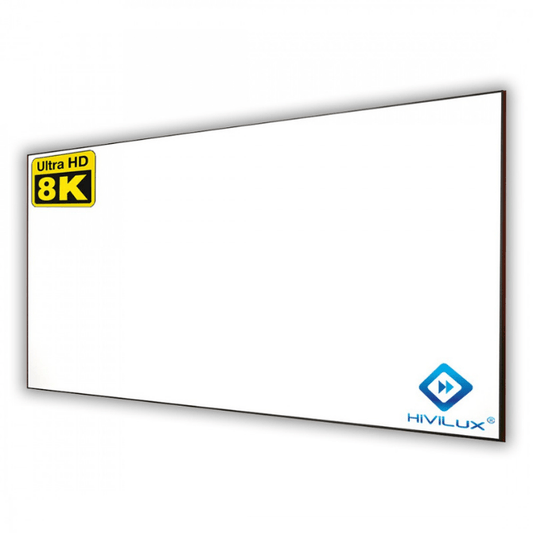 HiViLux® 16:9 Zero Frame Screen White HiViWhite Cinema 1.0 